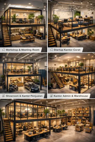 Mezzanine Ruang Kantor di Tangerang
