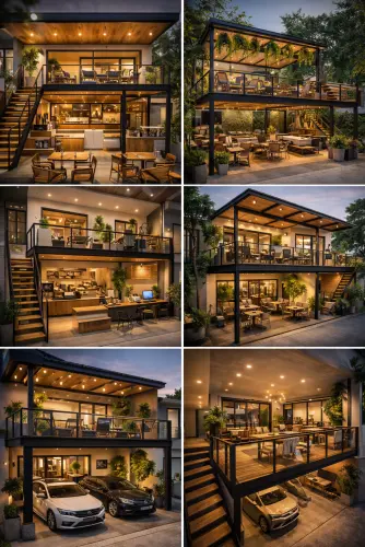 Mezannine Cafe Modern di Tangerang