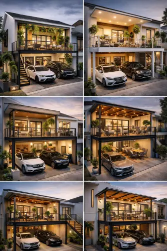 Mezannine Teras Rumah Keren di Tangerang
